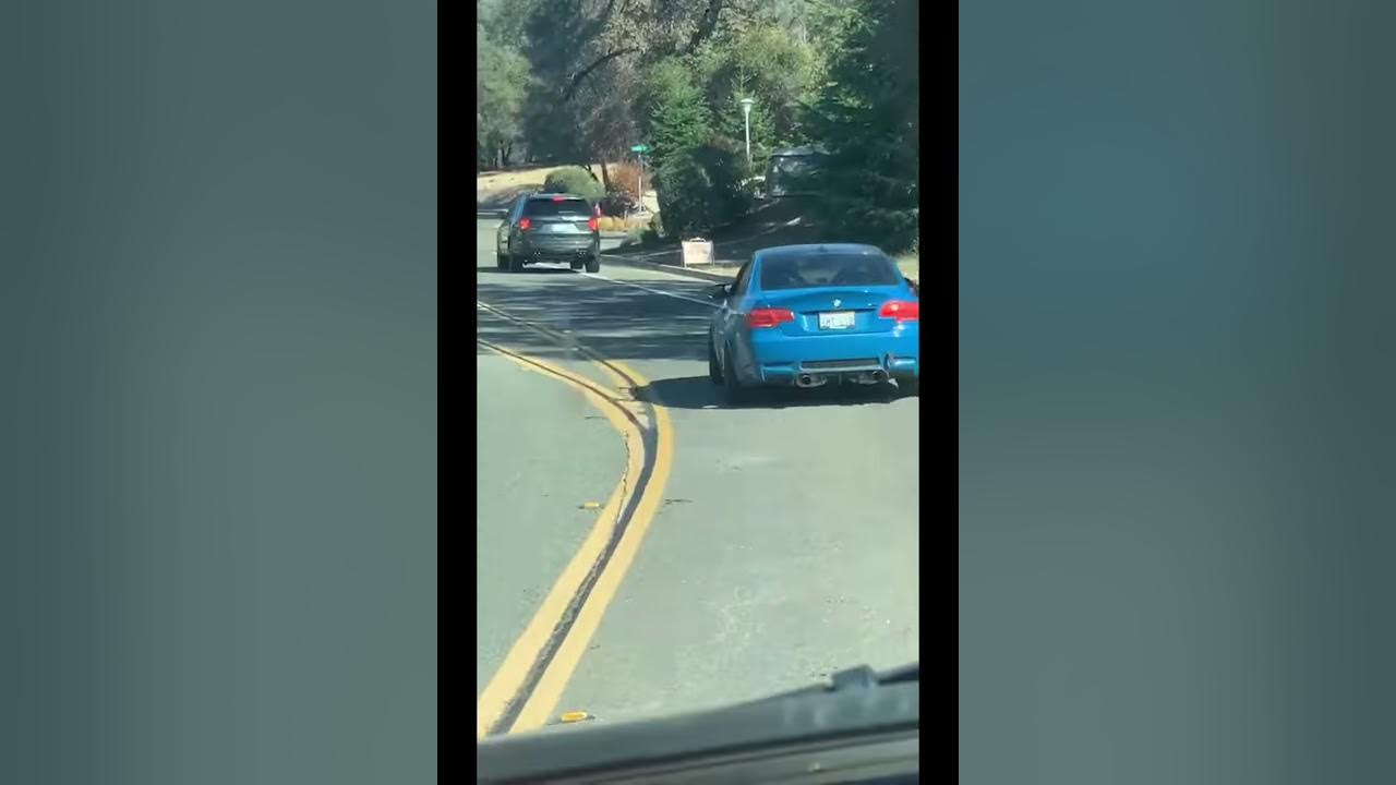 Sports Car Drifts Right Off the Road || ViralHog - YouTube
