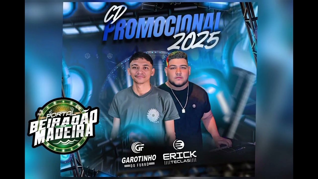 Garotinho forró Erik das teclas promocional 2025....