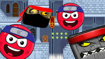 Red Ninja Hero 4 : Ball Bounce Adventure Part 3 (Gameplay No Comentary)