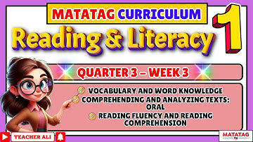 GRADE 1 READING AND LITERACY 1 QUARTER 3 WEEK 3