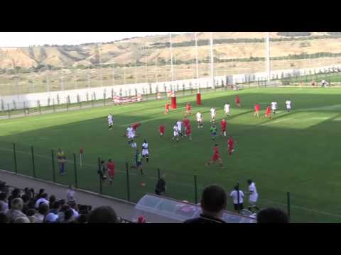 2 მატჩიანი სერიის I შეხვედრა - მზარდი საქართველოს 23:48 ინგლისის საგრაფოთა ნაკრები. I ტაიმი