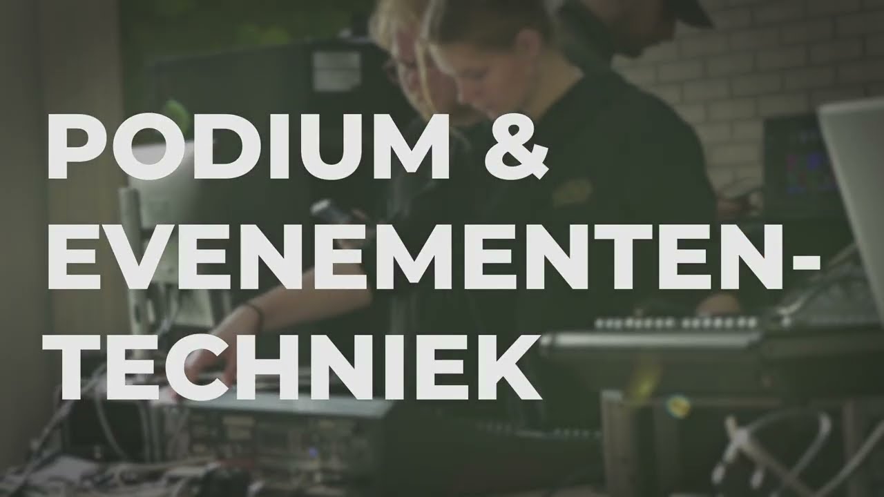 Podium-/Evenemententechnicus (PET) // Herman Brood Academie