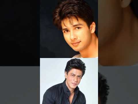 Shahrukh motivated Shahid kapoor to become an Actor #shahrukhkhan #shahidkapoor #shorts