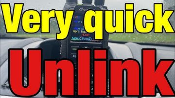 Anytone 868 878 578 quick unlink