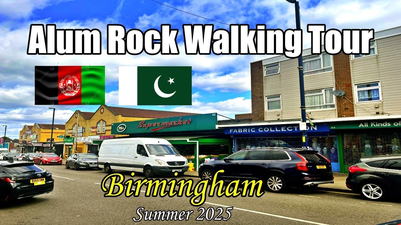 Alum Rock Walk | Birmingham’s Pakistani & Afghan Community | 4K City Tour