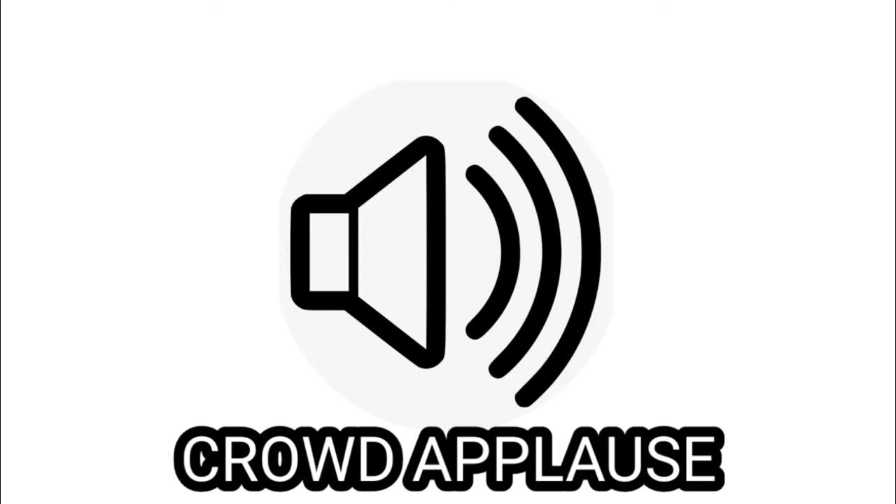 CROWD APPLAUSE SOUND EFFECT 1080p YouTube