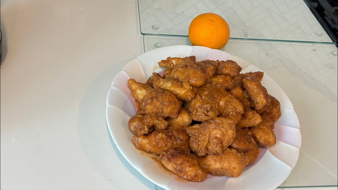 How l make My Orange Chicken Recipe 