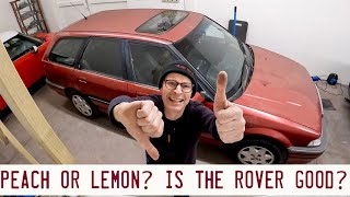 Did I buy a Peach or a Lemon? Rover 420 GSi Tourer walk around