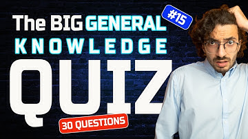General Knowledge Trivia Quiz Part 15 🧠| Questions and Answers Everyone Should Know