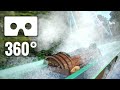 360 vr roller coaster water splash rafting simulator pov ride psvr