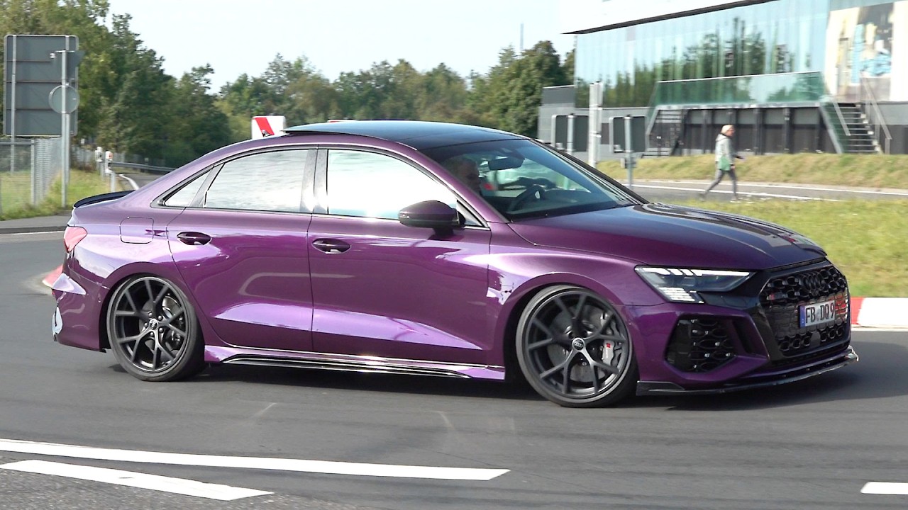 THE WORLD'S LARGEST AUDI RS3 + TT RS + RS Q3 Meet in EUROPE! @ Nürburgring Over 250+ Cars!