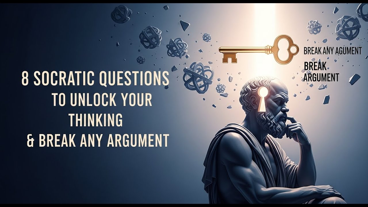Master the 8 Socratic Questions to Unlock Your Thinking & Break Any Argument (Stoic Philosophy)