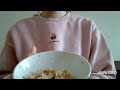【ASMR】グラノーラ＆海苔の咀嚼音/eating sound