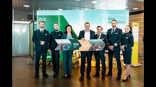 RIX airBaltic vasaras sezonas atklāšana