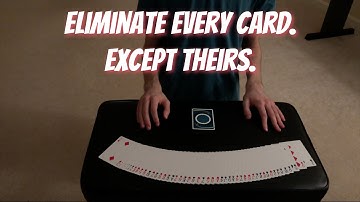 Process Of Elimination - Self Working Mathematical Card Trick - Performance/Tutorial