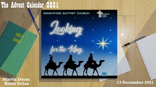The Advent Calendar - Jo McMillan - 12 December 2021