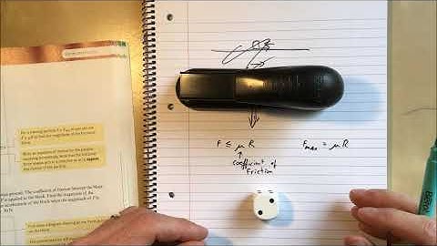 8  Introducing Friction Chapter 5 Section 3 Edexcel Applied A Level Maths
