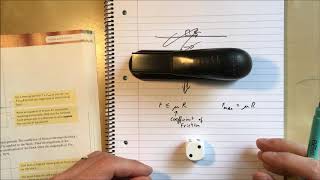 8  Introducing Friction Chapter 5 Section 3 Edexcel Applied A Level Maths