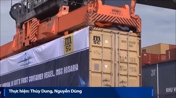 Cảng SSIT đón chuyến tàu container đầu tiên