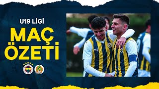 MAÇ ÖZETİ: Fenerbahçe 2-0 C. Alanyaspor