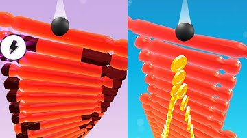 Jelly Stack Ball! Very satisfying and relaxing ASMR slicing game