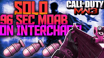 Fast Solo 96 Second MOAB On Interchange! Call Of Duty Modern Warfare 3 Multiplayer Gameplay!