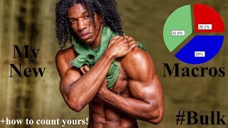 How to Count Macros| 204 lbs 6'3 Male