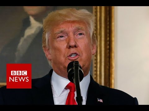 Trump denounces KKK and racism in Charlottesville - BBC News