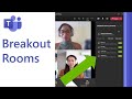 How to use the NEW Breakout Rooms in Microsoft Teams meetings