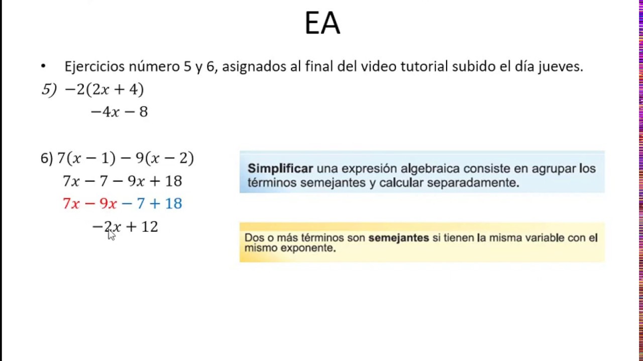 División de Expresiones Algebraicas YouTube