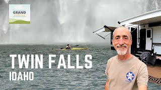 Ep. 215: Twin Falls, Idaho | RV camping travel kayaking