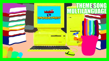 Mario & Dinosaur Tweety (2002) Theme Song | Multilanguage (Requested)