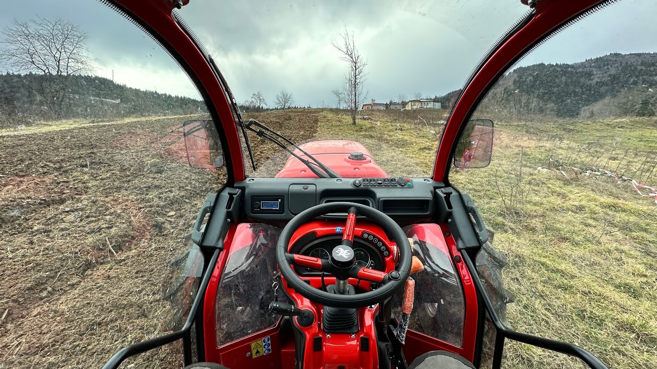 Antonio Carraro TGF 8900R Bol Aksiyon Eğimli Arazide Rotovatör #trending #vlog #trend #farming 