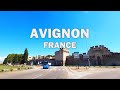Avignon, France - Driving Tour 4K