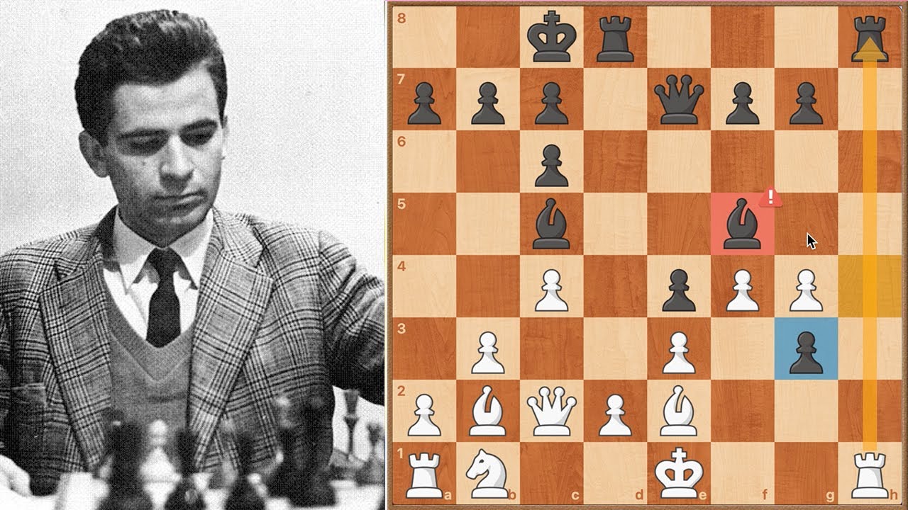 💎 La partida de Ajedrez más BRILLANTE de Boris Spassky vs Bent Larsen