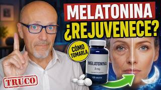 🚨 ¿TOMAR MELATONINA REJUVENECE? ¿COMO SE DEBE TOMAR? 🚨