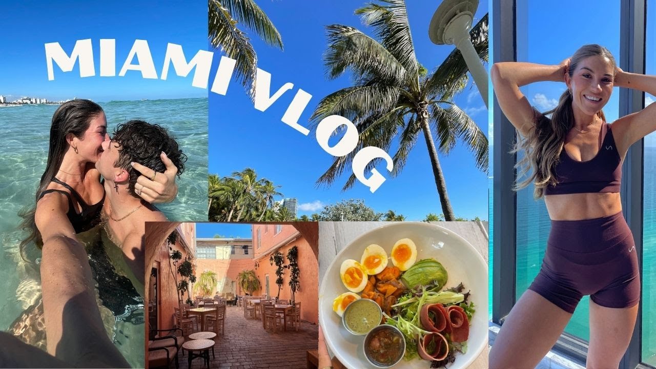 WE IN MIAMI / photoshoots, workouts, healthy meals