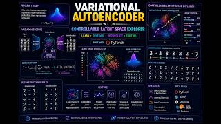 Variational Autoencoder with a Controllable Latent Space Explorer using PyTorch