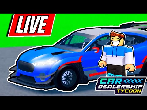 NEW DRIFT UPDATE PLUS LIMITED MUSTANG IN CAR DEALERSHIP TYCOON!