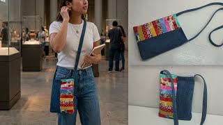 Don't Throw Away Fabric Scraps—Make This Gorgeous Crossbody Bag Instead!