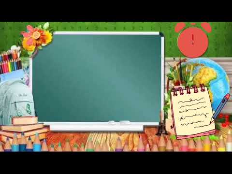 Background Video Pembelajaran Animasi Bergerak Papan Tulis- No Copyright