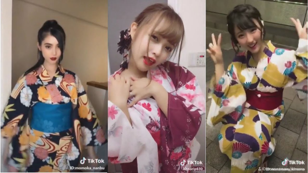【Tik Tok Japan】Japanese Kimono Girls ♯14 - YouTube