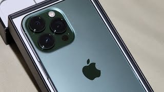 iPhone 13 Pro Alpine Green Unboxing