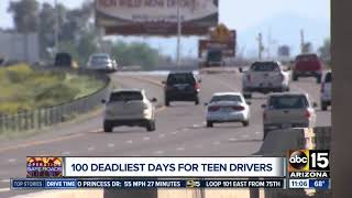 Memorial Day marks start of deadliest 100 days for teen drivers