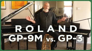 Roland GP-9M vs GP-3 | Roland Digital Piano Comparison