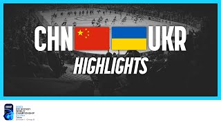Highlights | China vs. Ukraine | 2023 #IIHFWorlds Division 1B