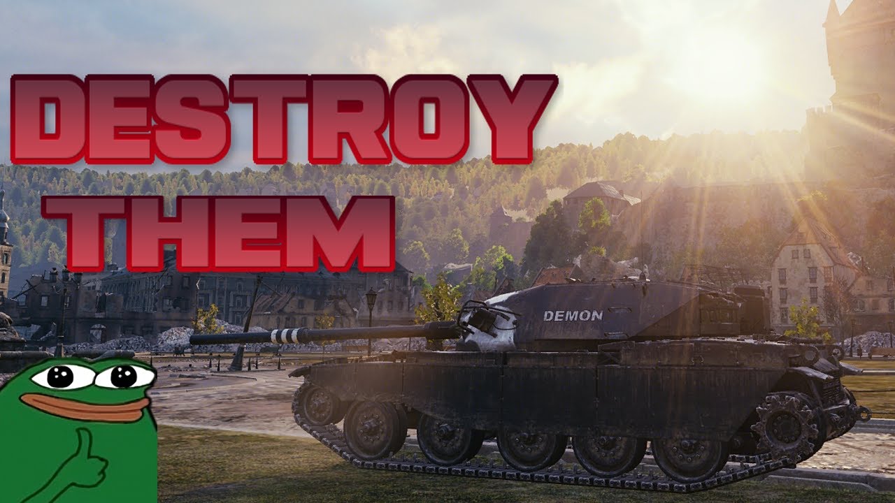 How to destroy the T95/FV4201 Chieftain - YouTube