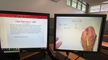 Intermediate Accounting: Earnings Per Share Problems (Archived, See 19-2b for Current Version)