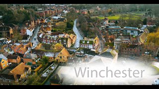 Winchester Hampshire UK | 4K Drone Video | UHD Aerial View 2023