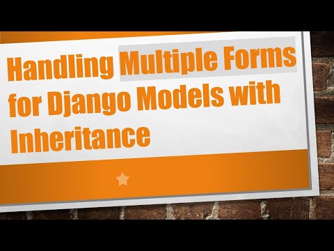 Handling Multiple Forms